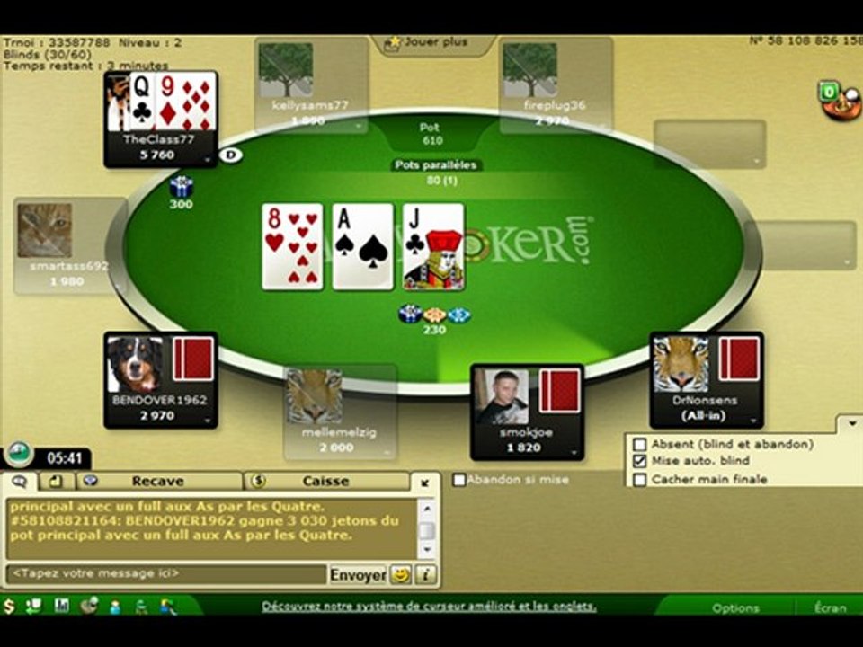 Tournoi "HellKat" / PartyPoker : Victoire !
