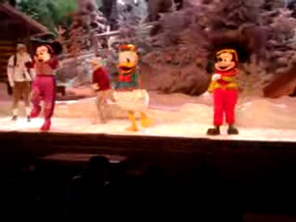spectacle sur glace