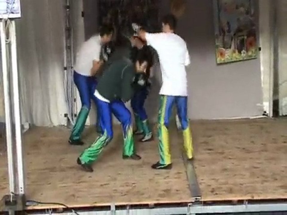 démonstration de savate boxe française - telethon 2009 1ère