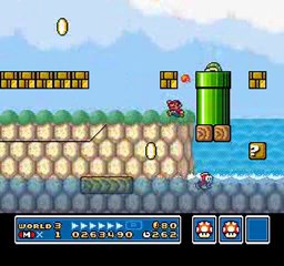 Super Mario Bros 3 - Monde 3 Niveau 2