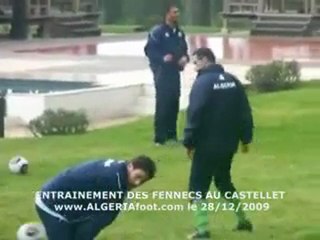 Algerie le Premier entrainement en France