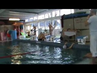 Natation séance force : contraste de charge.