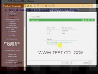 NEW YORK CDL PRACTICE TEST ANSWERS- Answers to the New ...