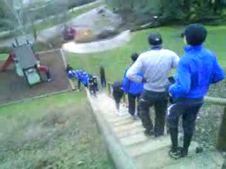 Footing..escaliers..