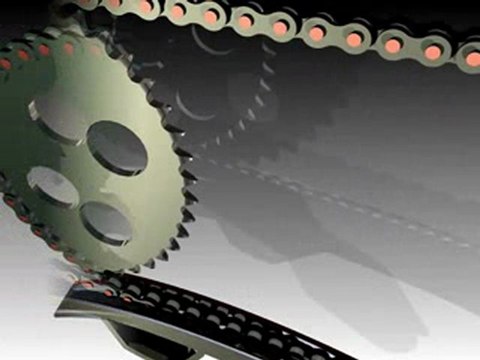 Animated Chain with Inventor Studio (Autodesk Inventor 2010)