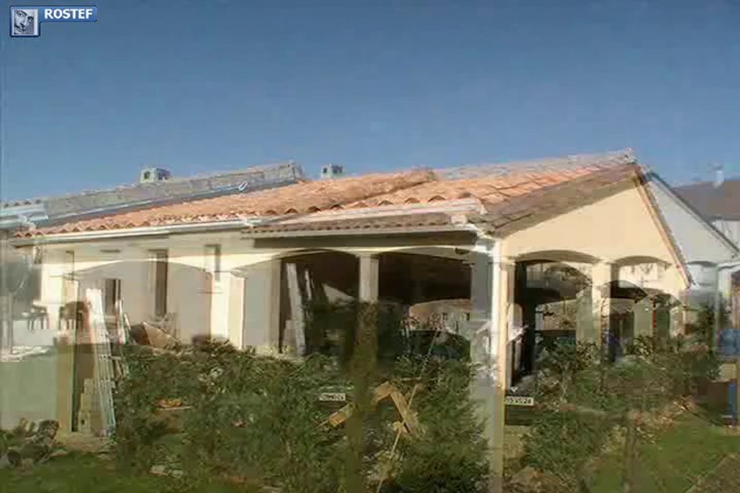 Construction d'un appentis 2 pentes