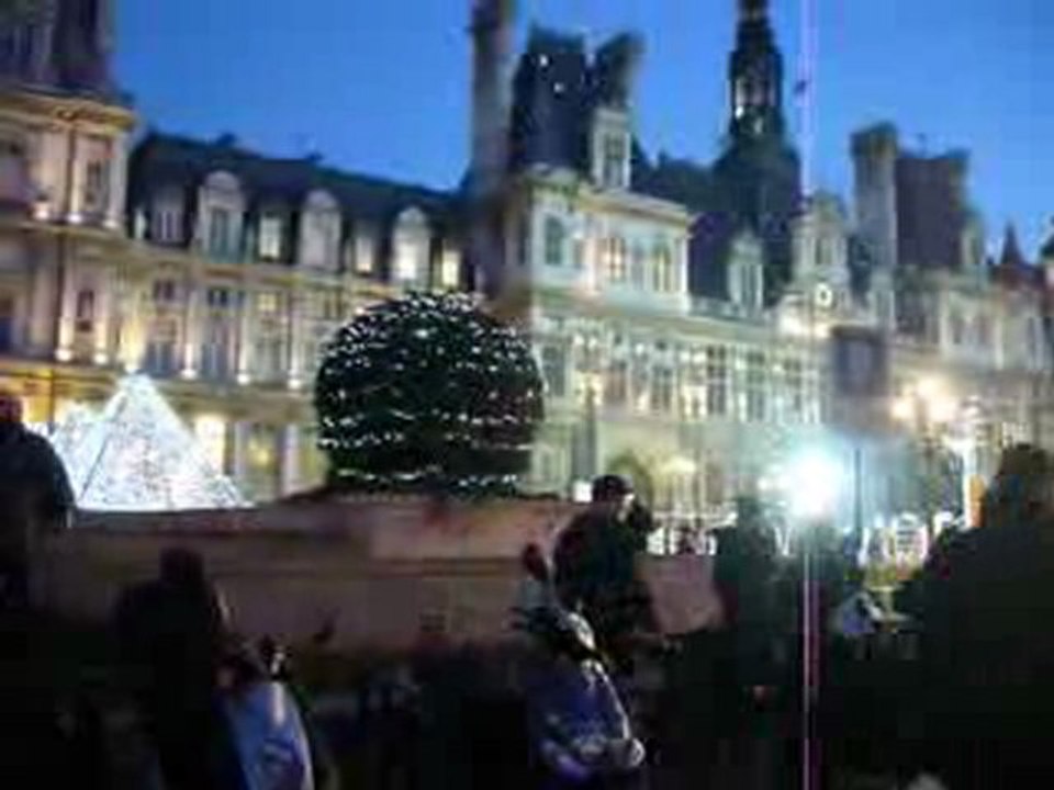 v11- Les illuminations de l'Hôtel de Ville