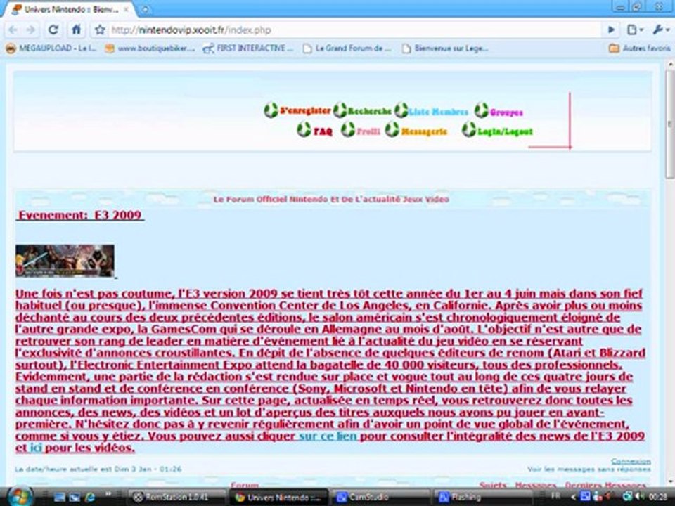 Presentation du forum Nintendo VIP