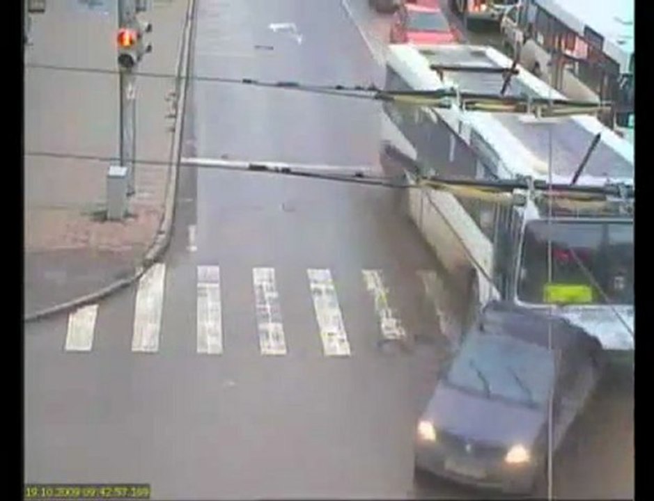 Close Call Bush Crash