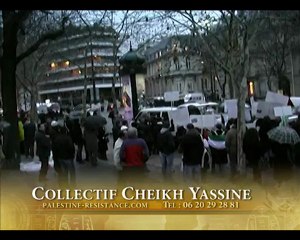 Honte à Moubarak! Rassemblement ambassade egypte! 30/12/09