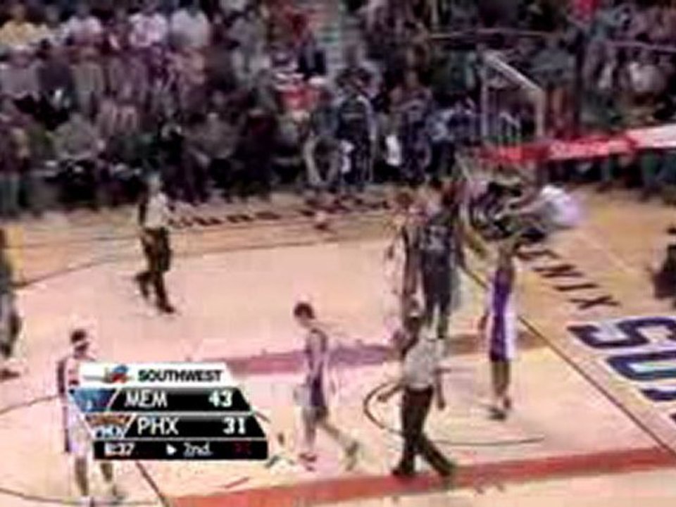 NBA Sam Young powers in the lane and gets the layup to fall