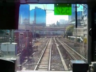 Train de YAMANOTE JR line, un 2 janvier 2010