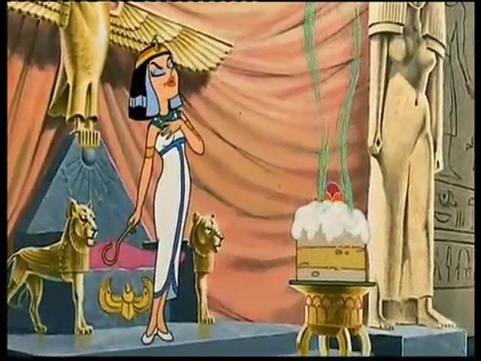 Micheline DAX est CLEOPATRE 3 sur 4 1968