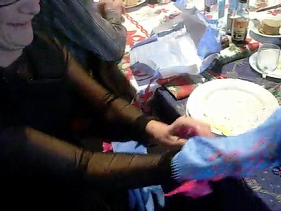 L'essayage des gants