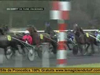 La vidéo du Quinté à Vincennes PRIX DE BOURGOGNE 2010