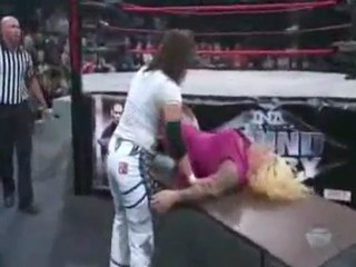 TNA Hamada vs ODB (31.12.2009) Knockouts Tournament Final