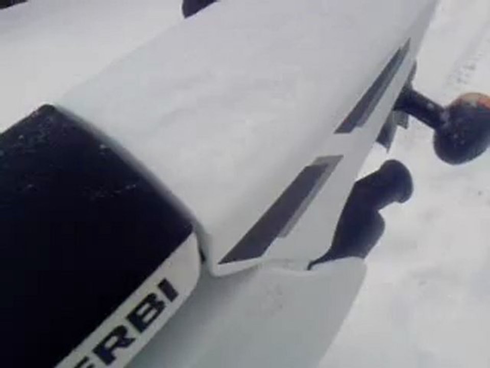 Derbi xtreme r 2009 brider en rodage