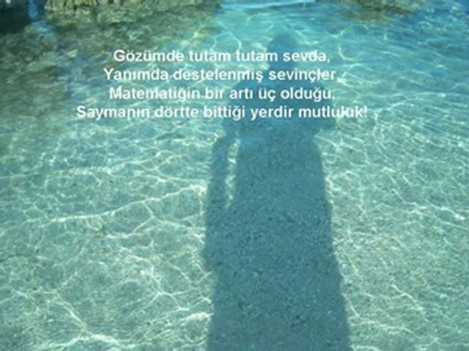 BENİM ADIM MUTLULUK (ŞİİR) SIRRI ÇINAR