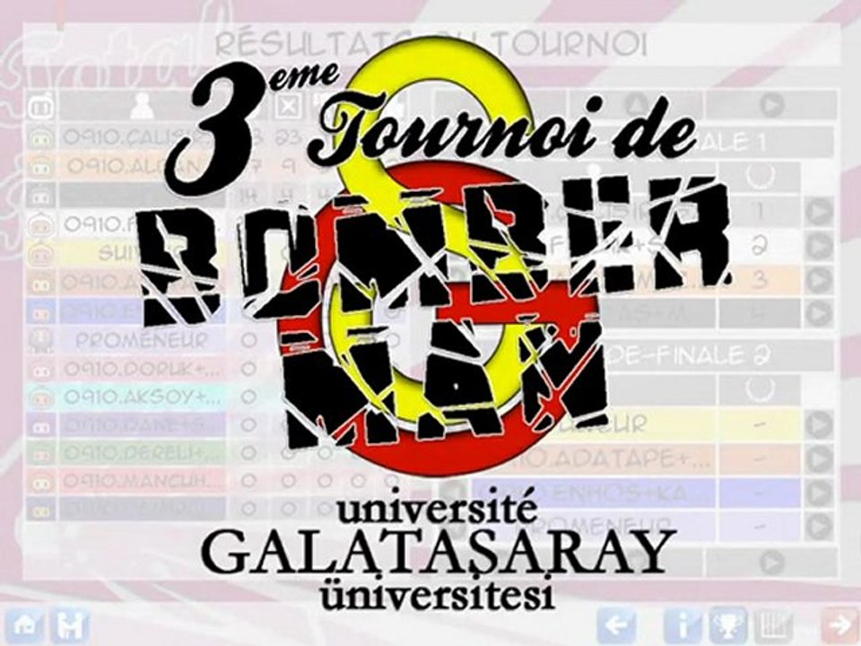 Tournoi de bomberman III - GSU - part.2/12 - QF2