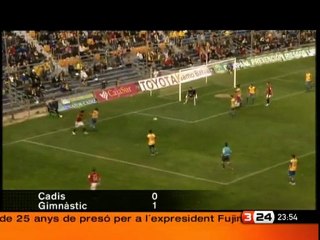 Cadis 0 - 1 Nàstic