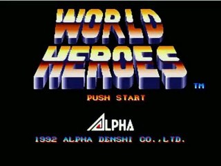 World Heroes [Neo Geo] videotest