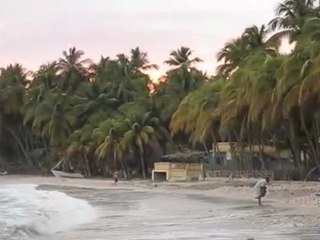 1er janvier 2010 : coucher de soleil à kabic