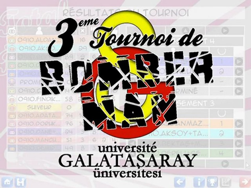 Tournoi de bomberman III - GSU - part.11/12 - PF