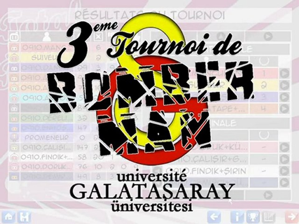 Tournoi de bomberman III - GSU - part.12/12 - F