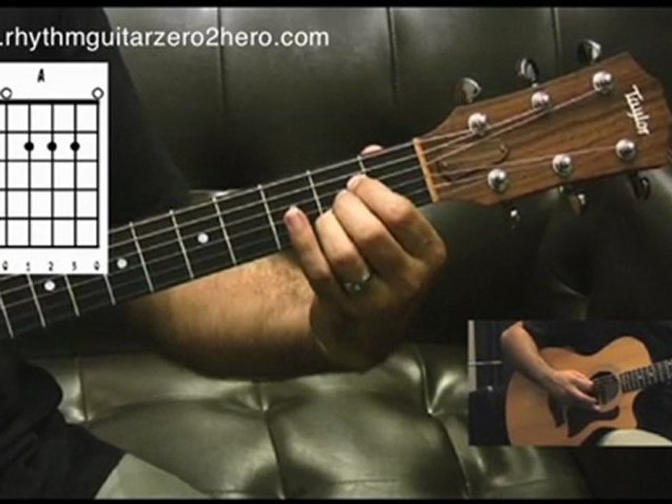 "Learn Acoustic Guitar"-Learn 3 Guitar Chords 1of2