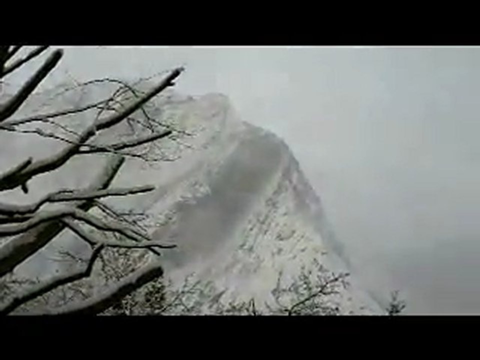 Neige en Savoie