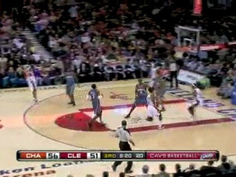 NBA J.J. Hickson comes up with a big block on Gerald Wallace