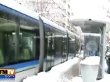 Importantes chutes de neige à Grenoble