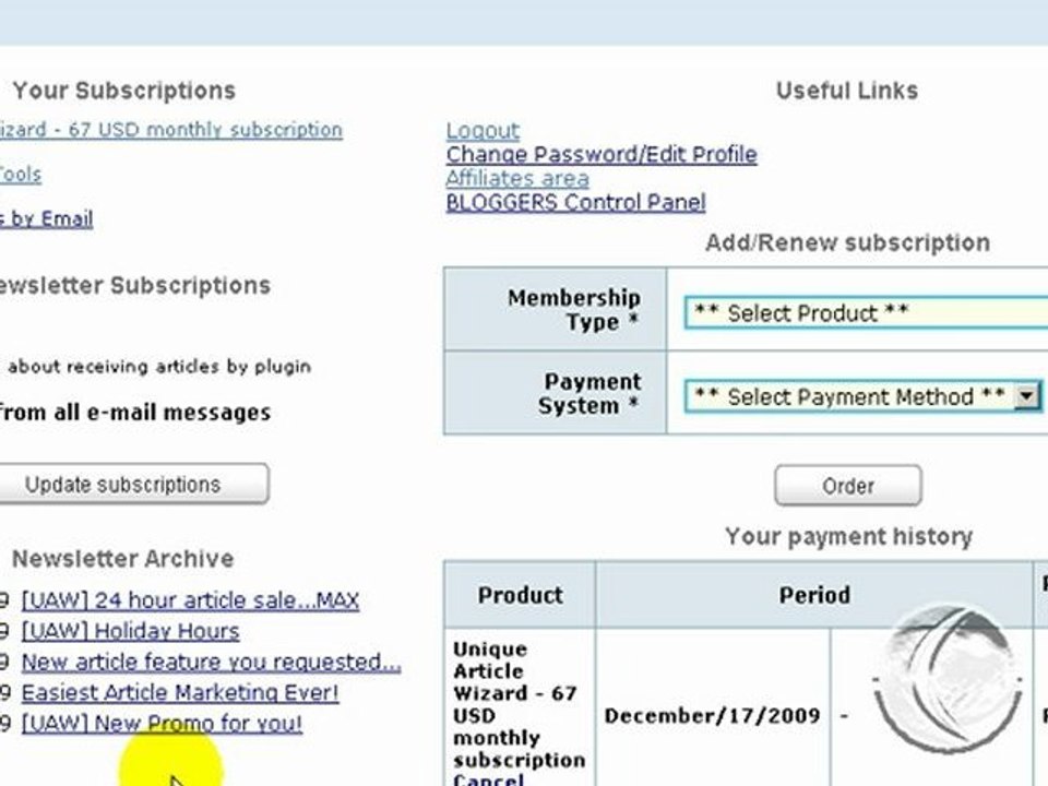 Unique Article Wizard Bonus Package ($168 Value)