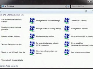 Windows 7 Godmode