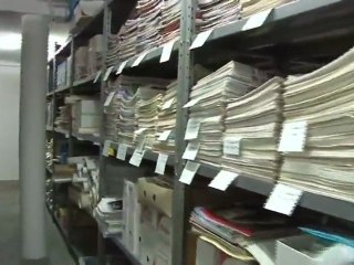 Visite de Jean-Noël Guérini à l'atelier d'ARAM  - Marseille