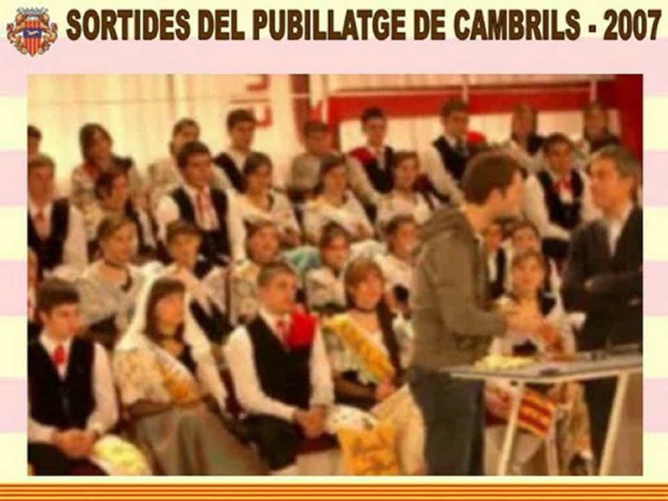 Elecció del Pubillatge de Cambrils 2007