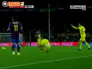Zlatan Ibrahimovic mechant Tackle Villarreal 1-1