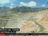 Huelga del cobre en Chile aumenta los precios en un 2%