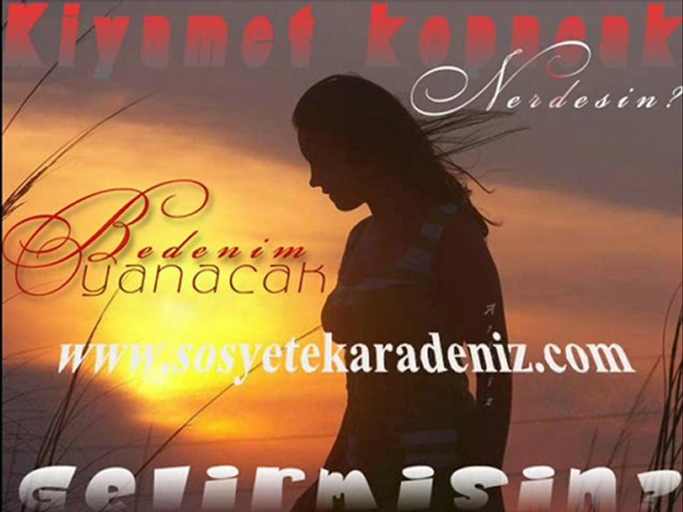 SANA YAZDIM SATIRLARI www.sosyetekaradeniz.com arabesk damar