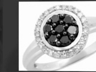 Black Diamond Engagement Rings