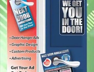 Next Door Advertising We get you in the door!