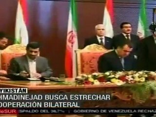 Acuerdos entre Irán y Tayikistán