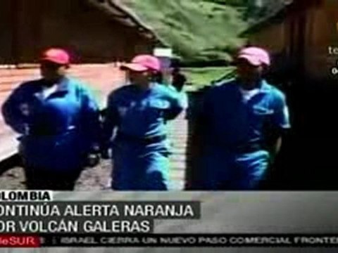 Mantienen alerta por volcán Galeras