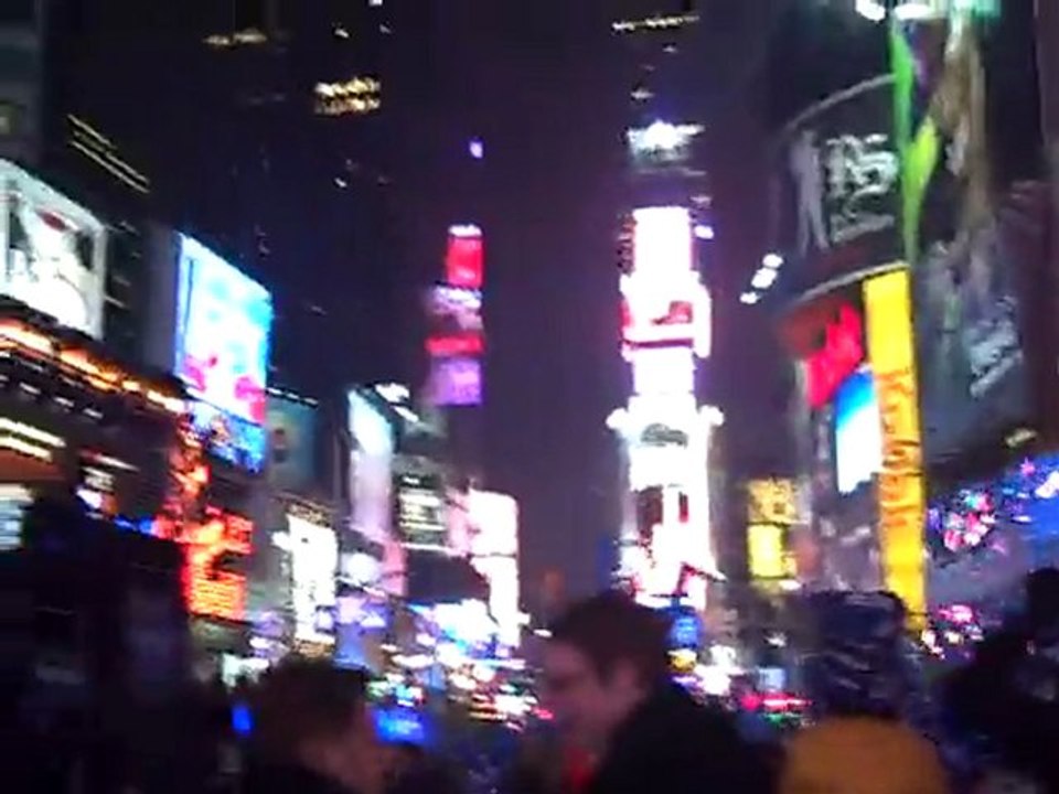 Broadcasting Live from Times Square NYE