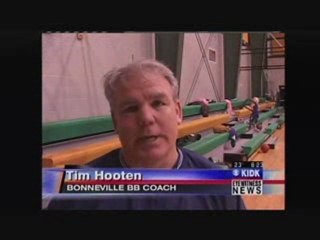 News clip on Basketball Standout Jared Stutzman