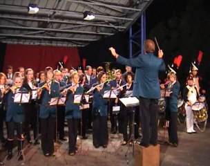 Open air 2009 BGHA avec l'harmonie de Steinbach