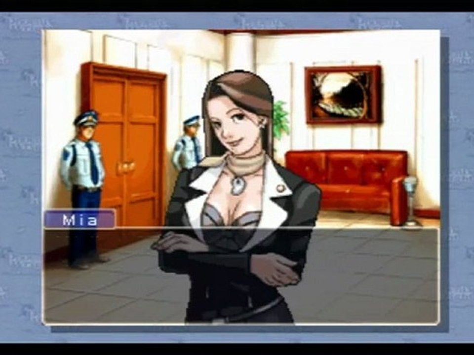 Phoenix Wright Wii Ware Gameplay