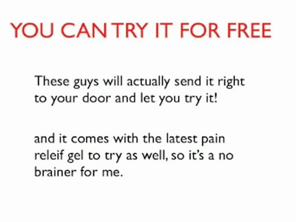 Back Pain Relief
