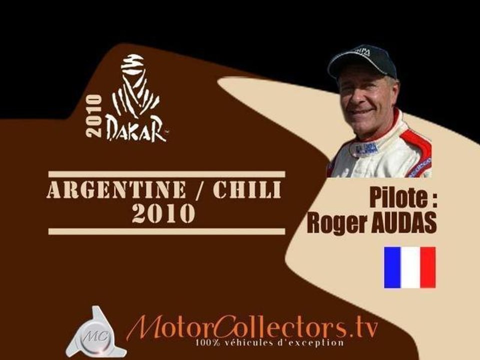DAKAR Argentine Chili - Roger AUDAS