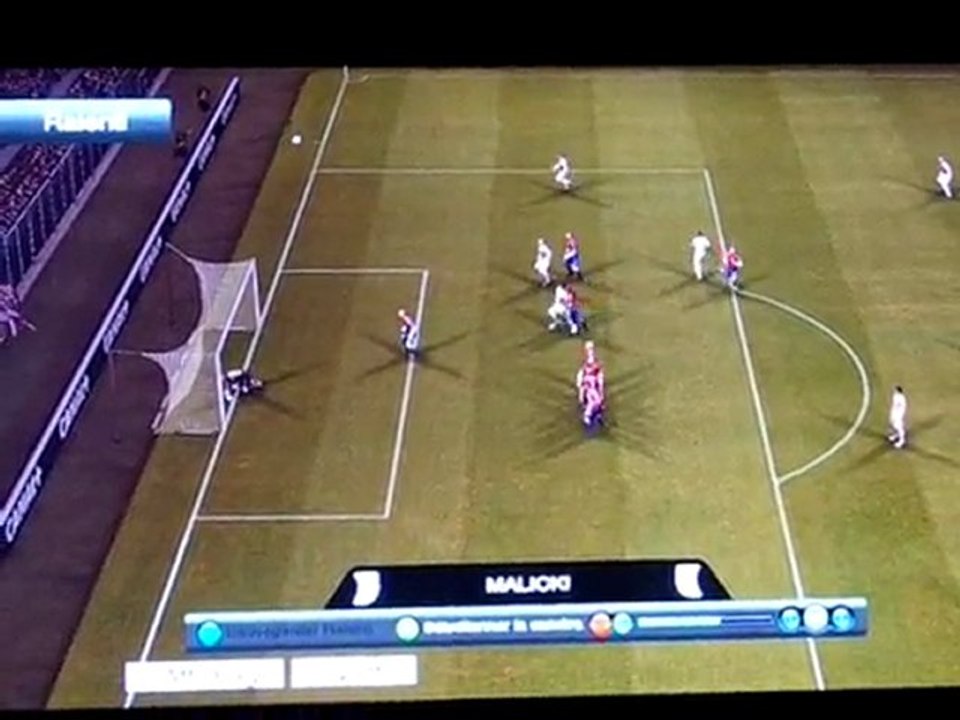 Pro evolution soccer 2009 Coup franc chanceux